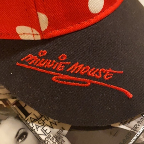 Disney Parks Minnie Polka Dot Cap with Ears - Picture 5 of 7